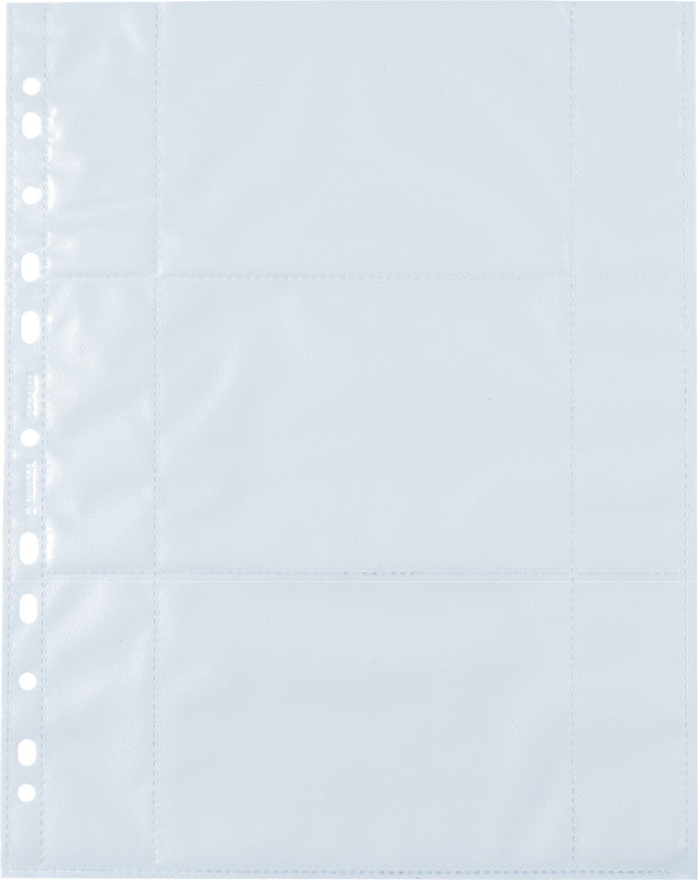 HERMA Sichtmappe – für Fotos 9 × 13 cm quer, weiss, Kunststoff, glänzend, 10er-Pack