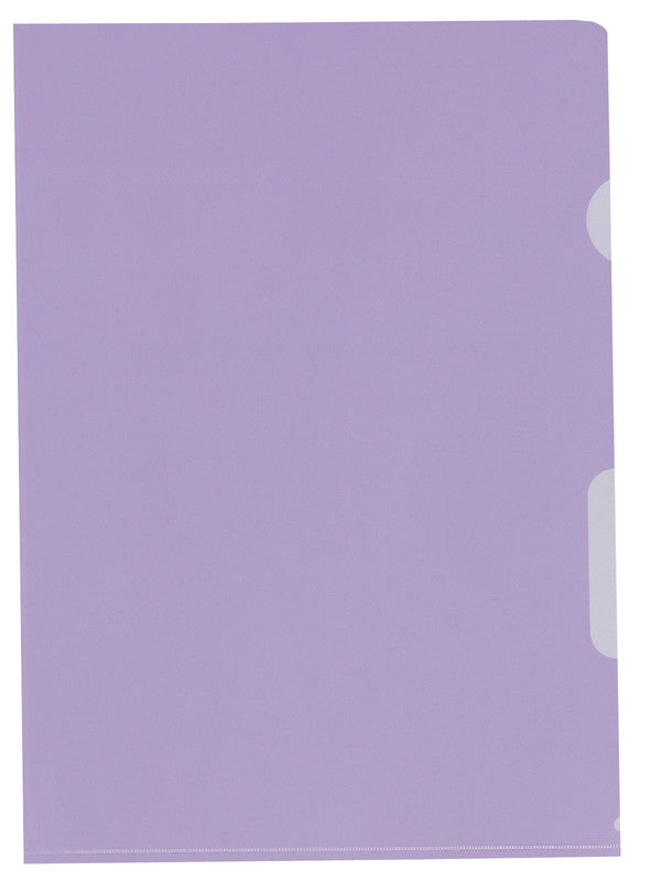 Kolma Sichtmappe A4 – 10 Hüllen, Violett, Kunststoff, Glänzend, 130 µm, 100% Rezyklierbar
