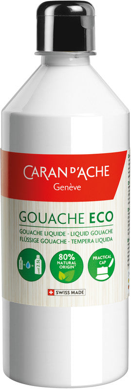 Caran d-Ache Caran d'Ache – Gouache – Weiss, 500 ml