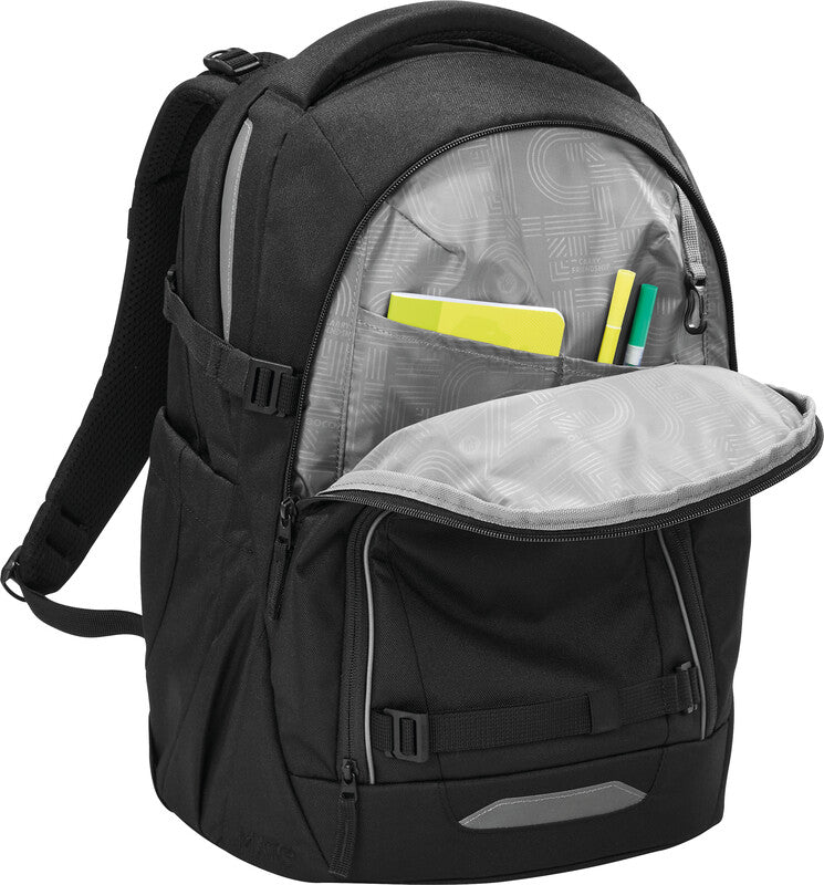 Coocazoo Rucksack Mate – Black Coal – 30,0×46,0×23,0 cm, 30 l – aus 100% recyceltem rPET
