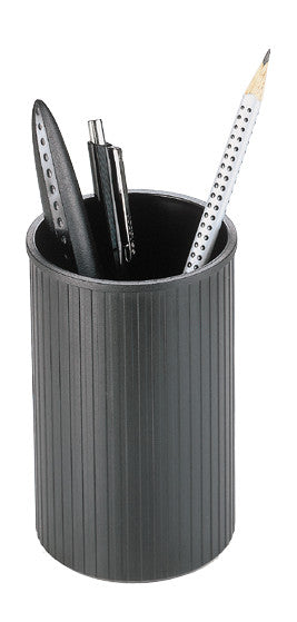 Helit Stiftschlaufe – Kunststoff, Schwarz, 74 × 108 mm