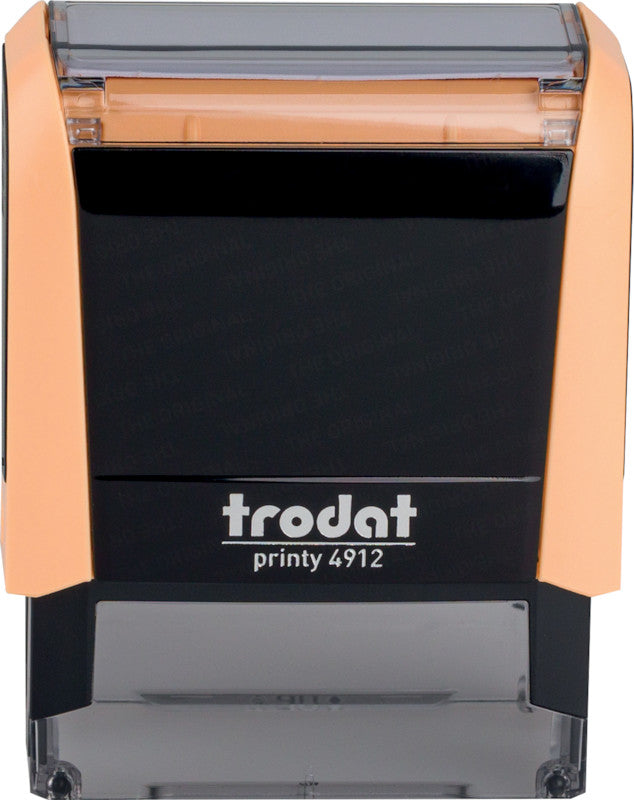 Trodat Motivstempel Printy 4912 – Motiv: zum Selbersetzen, selbstfärbend, 47 × 18 mm