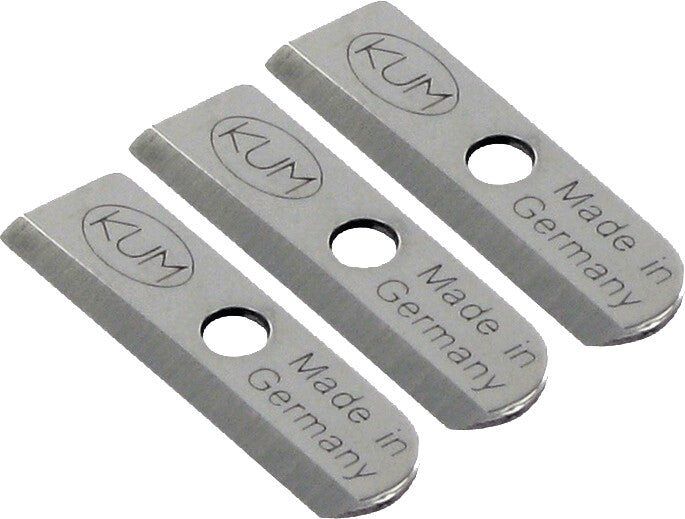 Kum Spitzer – manuell, ohne Behälter, für Ø 8 und 11 mm, Edelstahl, silber, Ersatzmesser
