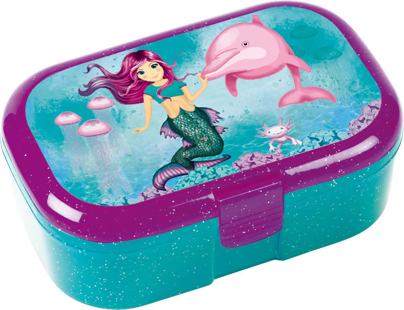 Tapirella Lunchbox – 1,2 l – mit herausnehmbarem Behälter – PP – mehrfarbig – 16,5 × 6,5 × 10,5 cm