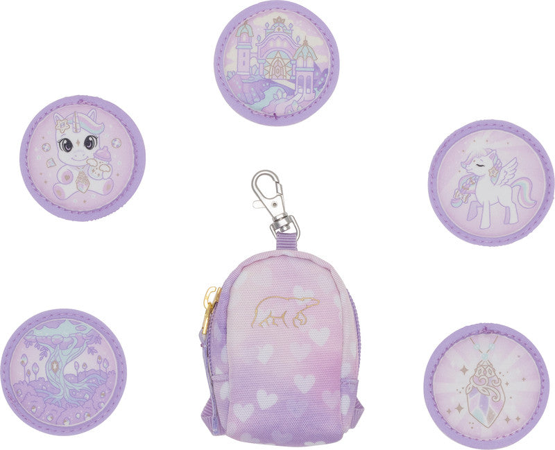 Beckmann Magic Mags Zubehörset – 5-teilig – Unicorn Princess Purple – für Classic, Active Air FLX