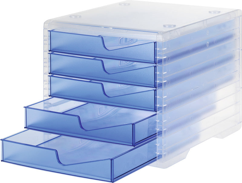 Styro Swingbox Schubladenelement Light – für A4 und C4 Format – 340 × 270 × 255 mm
