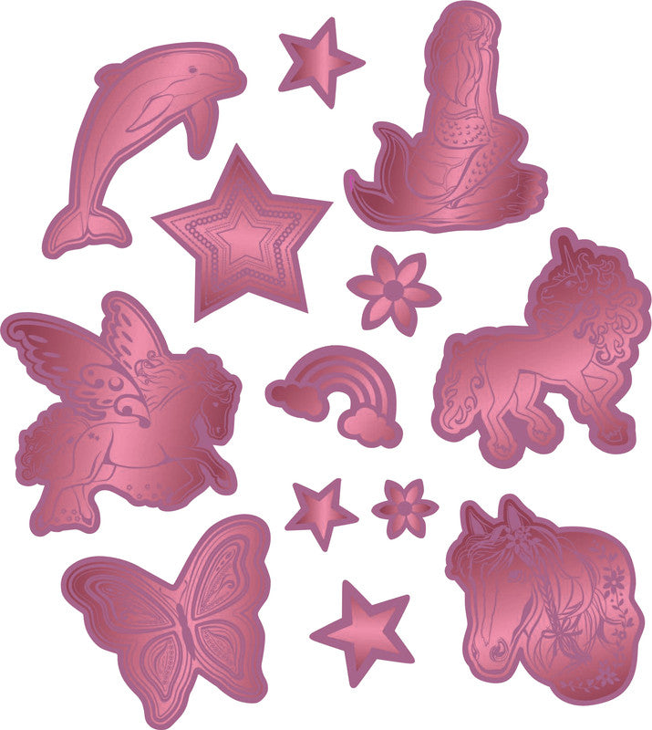 Step by Step Reflektoren-Sticker – 1er-Set – Rot – 100×225×20 mm