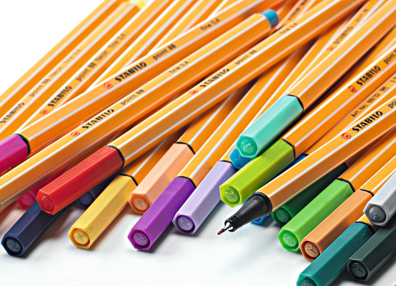 STABILO point 88 Fineliner 0,4 mm – hellgelb