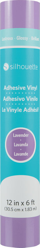 Silhouette Vinylfolie glänzend – Lavendel – 30,5 × 180 cm – für Schneideplotter