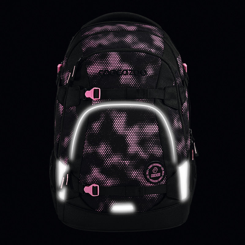 Coocazoo Rucksack Mate – Pink Illusion – recycelte Materialien