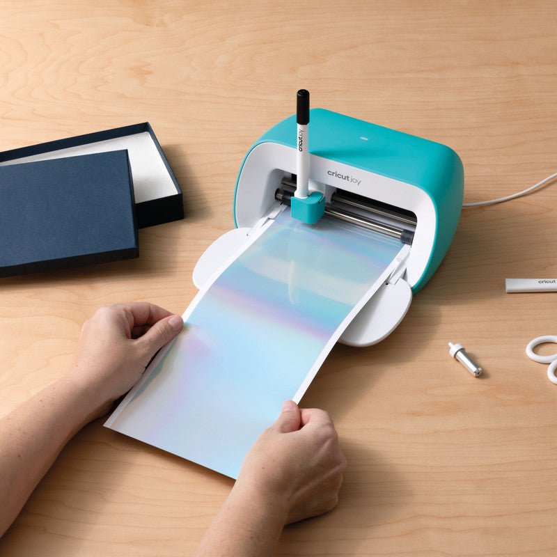 Cricut Glänzende Vinylfolie – Silber – 14 × 33 cm – für CRICUT JOY Schneideplotter