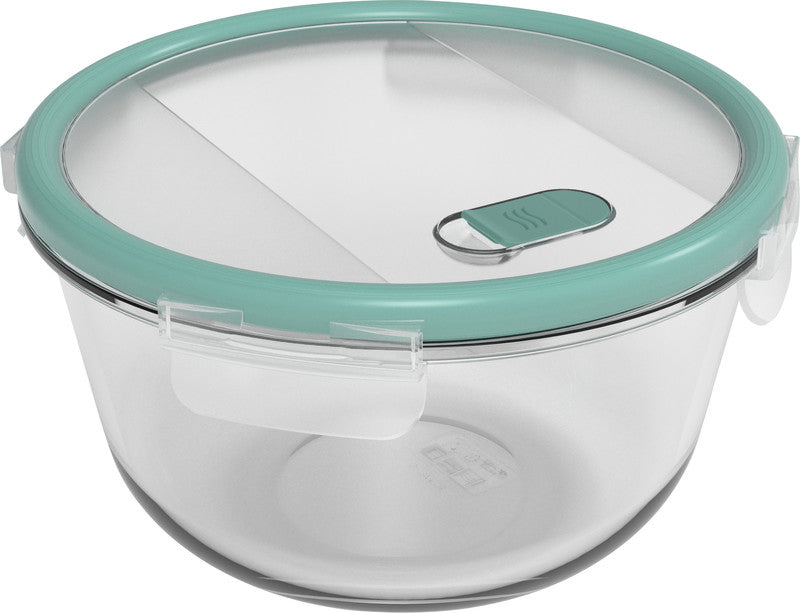 Rotho Pagamalu Choose & Mix Glasbehälter – 1 l, Borosilikatglas, Transparent, Spülmaschinenfest