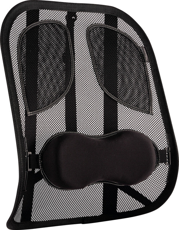 Fellowes Rückenstütze Netz Professional Series – 30,3×37×19,5 cm, schwarz