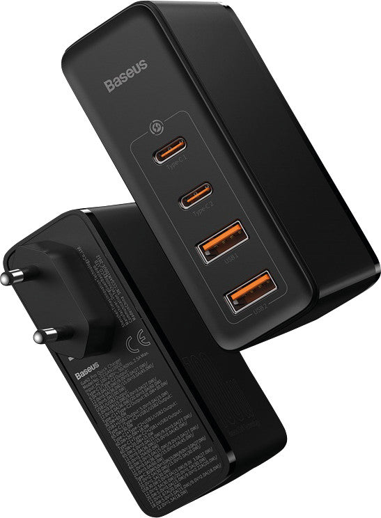 Baseus Ladegerät – 100 W, 2× USB-A + 2× USB-C