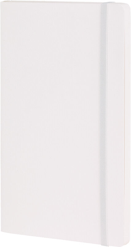 Castelli Skizzenbuch, 19 × 25 cm, 120 g/m², 128 Seiten, weiss, mit Gummiband, säurefrei