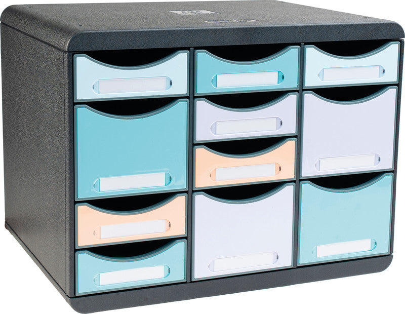 Exacompta Schubladenelement – für Formate bis A4+ – 278 × 271 × 347 mm