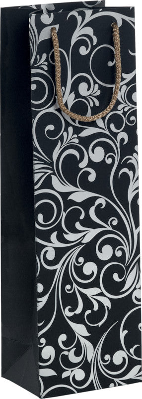 Zoewie Geschenkbox – Ornamentic – Heissfolienprägung – für Flaschen – 120 × 390 × 90 mm