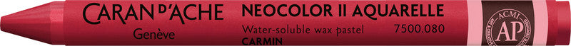 Caran d-Ache Caran d'Ache Neocolor II Aquarellfarbstift – Karmin, Mine Ø 8,6 mm