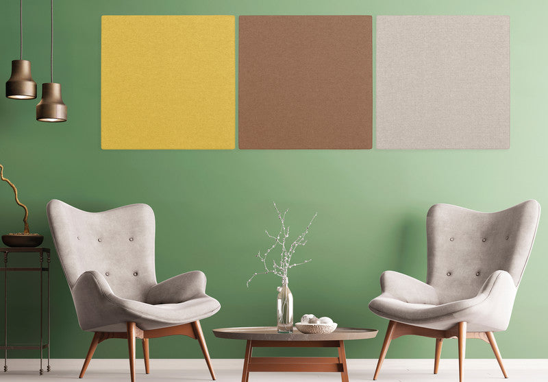 Legamaster Pinnwand – Filz – 75 × 75 cm, beige, Board-Up