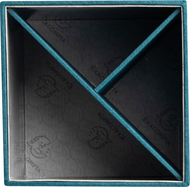 Exacompta Stiftschlaufe – Karton, Blaugrün, 90 × 107 mm