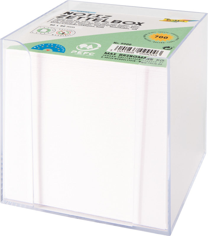Folia Stiftschlaufe – Kunststoff, Transparent, 95 × 95 mm