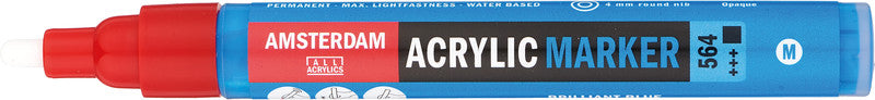 Royal Talens Acrylic Marker – Brillantblau, 1er