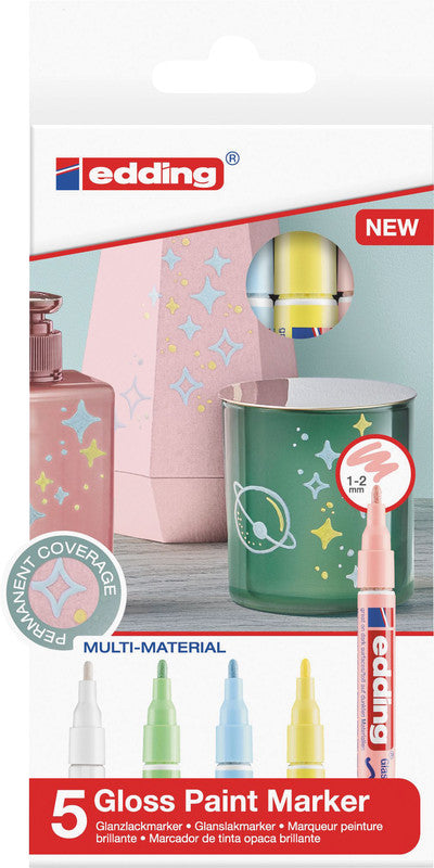 Edding Nachfülltinte für Permanent-Marker – Blau