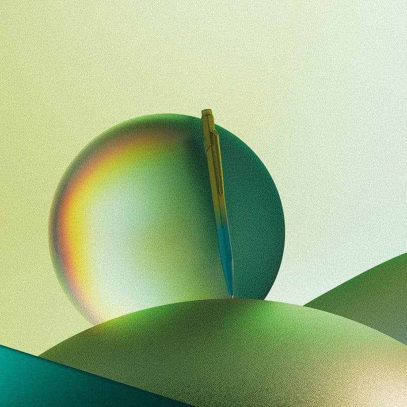 Caran d-Ache Kugelschreiber – Arktisgrün, Aluminium