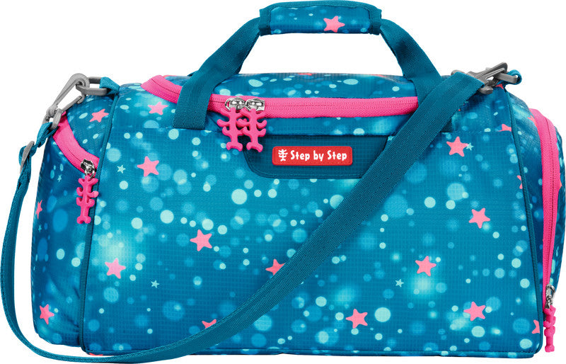 Step by Step Sporttasche CLOUD – 13 l, Motiv Mermaid Lola, mit Schultergurt, wasserabweisend, 38 × 20 × 23 cm