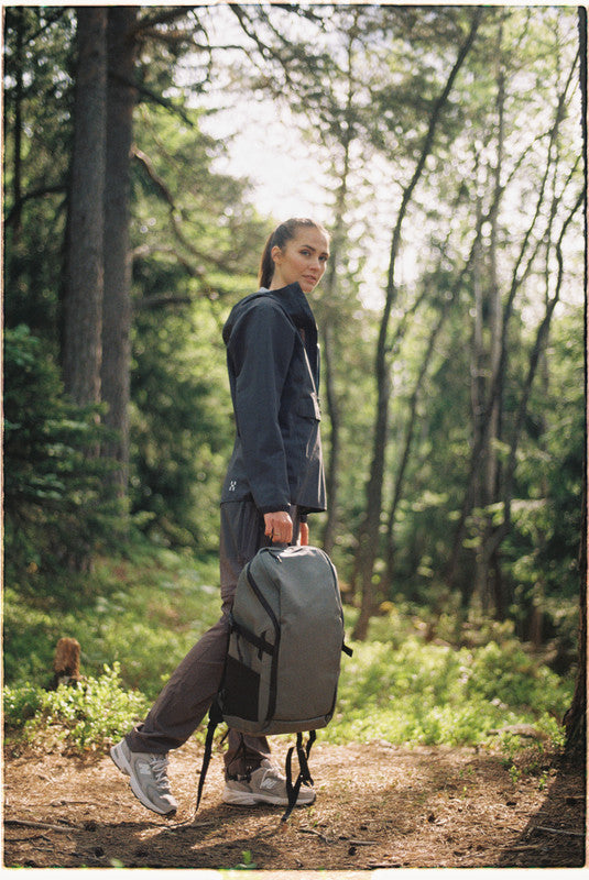 Beckmann Street Go – Notebook-Rucksack – für 16"-Notebook, 26 l, rPET, grau, USB-Anschluss