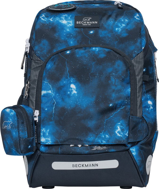 Beckmann Schulrucksack Active Air Flx – Tech Rex – 26,0×39,0×22,0 cm – Recycelte Materialien