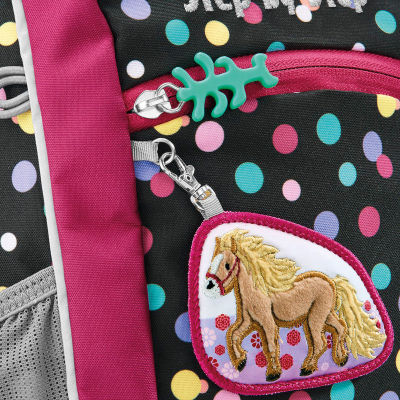 Step by Step Kindergartenrucksack MAXI – 2-teilig – Pony Lotta – 24 × 34 × 15 cm – Recycelte Materialien