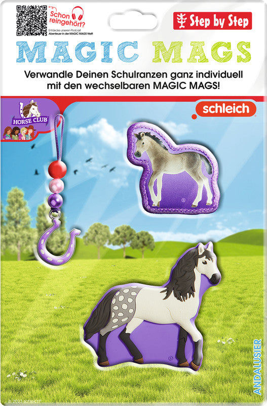 Step by Step Magic Mags Zubehörset – 3-teilig – Andalusier – für Cloud, Space, 2in1 Plus und andere