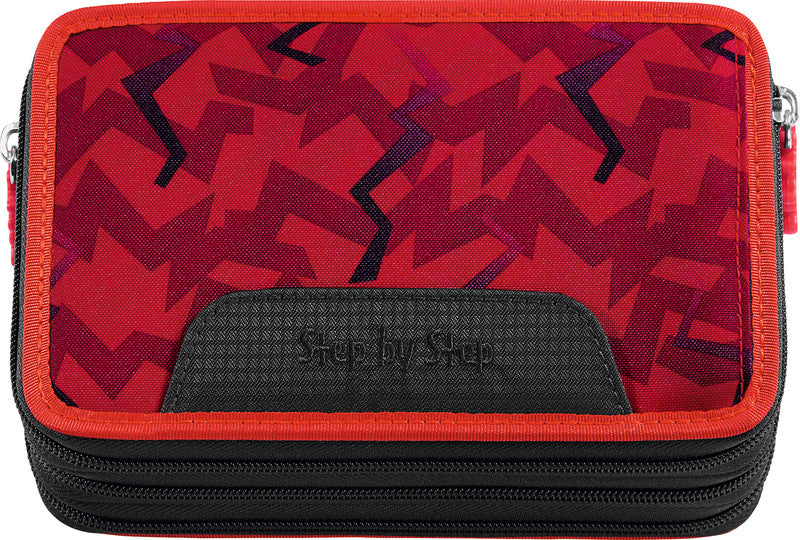 Step by Step XXL Schuletui, gefüllt, 43-teilig – Monster Truck Rocky – Kunststoff – 20 × 13 × 7 cm