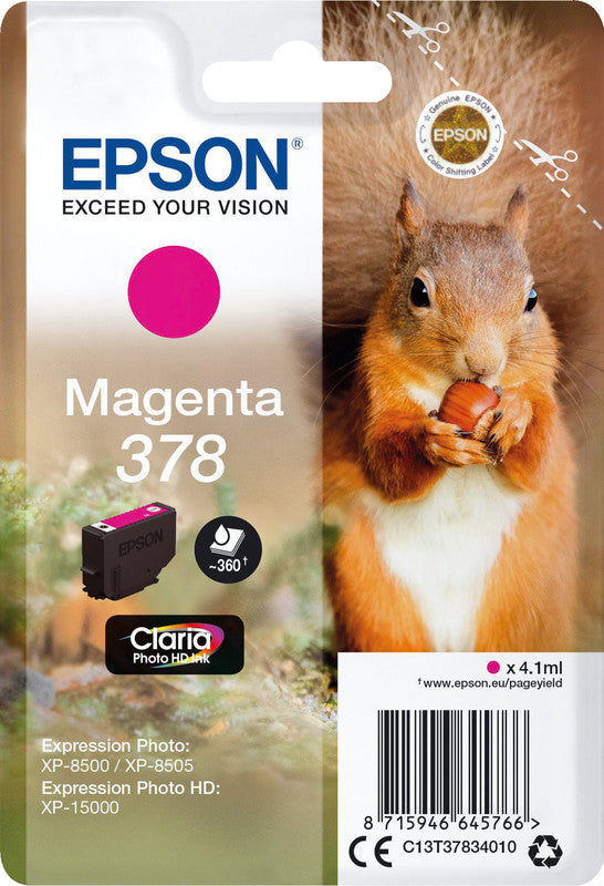Epson Tintenpatrone 378, Magenta
