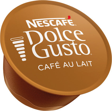 Nescafé Dolce Gusto Kaffeekapseln Café au Lait – für Dolce Gusto – 16 Kapseln