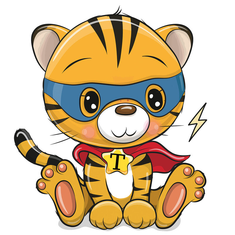 Fasana Servietten Cartoon Superhero – 33 × 33 cm – 3-lagig, Tissue – 20 Stk., FSC