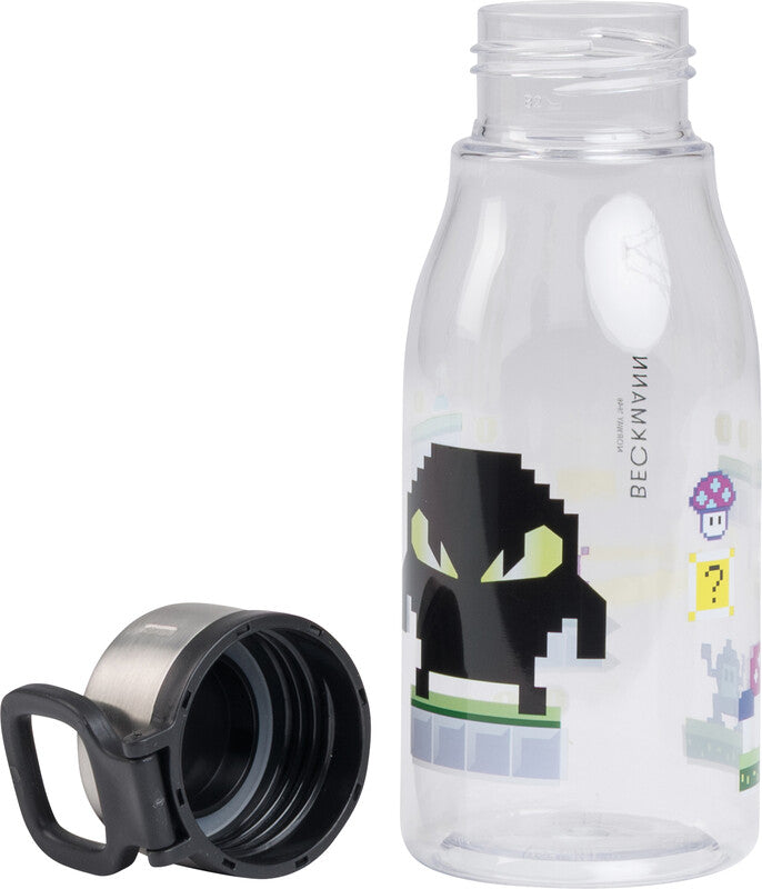 Beckmann Trinkflasche – 4 dl – Kunststoff, Schraubverschluss, auslaufsicher – Pixel