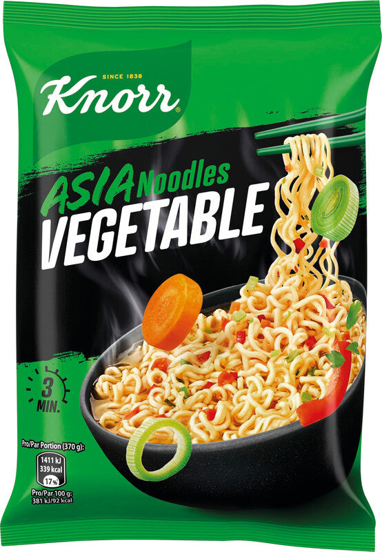 Knorr Asia Noodles Instant-Nudeln – Gemüse – 70 g
