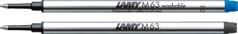 Lamy Rollerball-Mine M 63 – blau, 0,4 mm, geruchsarm, 1 Stk.