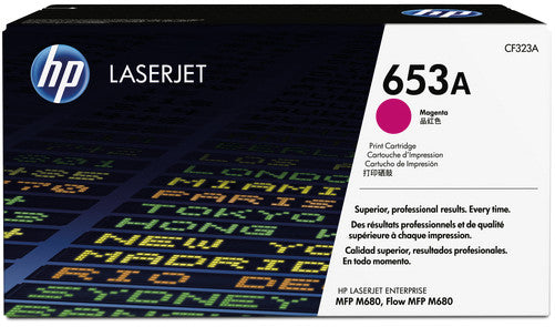 HP Toner 653A – magenta, 16500 Seiten – für Farb-Laserdrucker/Multifunktionsgeräte