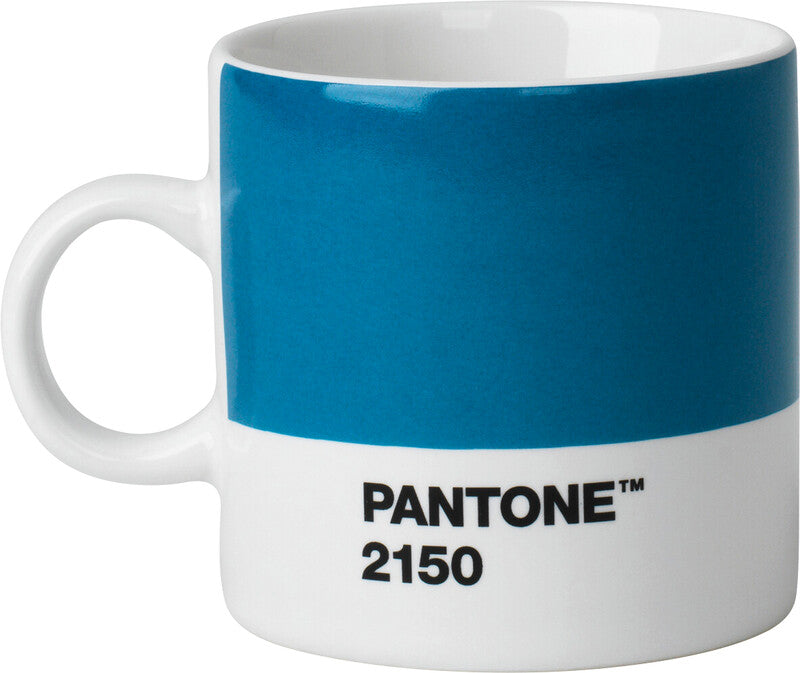 Pantone by Copenhagen Espressotasse – 100 ml, Ø 6,0 cm, H 8,6 cm, Feines Porzellan, Blau