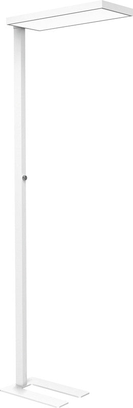 MAUL LED-Stehleuchte Jura – stufenlos dimmbar – 4000 K – 9'200 lm – Weiss, Aluminium