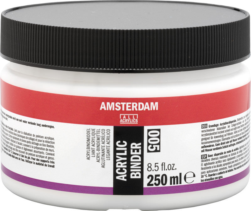 Royal Talens Acrylbindemittel 005 – Acrylfarbe – Transparent, 250 ml