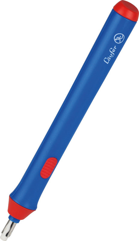 Laufer Ersatzradierer – für Bleistifte, Farbstifte – 50er-Pack – Kunststoff – Weiss – 4 × 100 × 4 mm