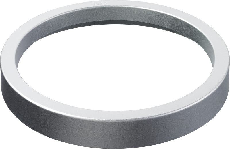 Helit Papierkorbring the Olympic – Ø 310–320 mm – Kunststoff, Silber