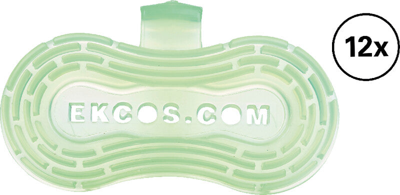 Ekcos Duftclip Apfel – 10 Stück – für Sanitärbereich