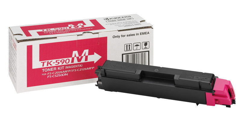 Kyocera – Toner TK-590M – Magenta, 5000 Seiten