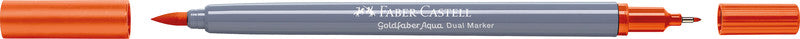 Faber-Castell Brush Pen Goldfaber Aqua – Pinselspitze – Sortiert – 6er-Set – Wasservermalbar