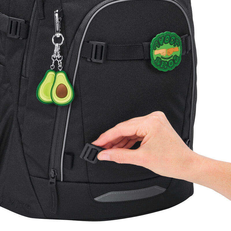 Coocazoo Rucksack Mate – Black Coal – 30,0×46,0×23,0 cm, 30 l – aus 100% recyceltem rPET